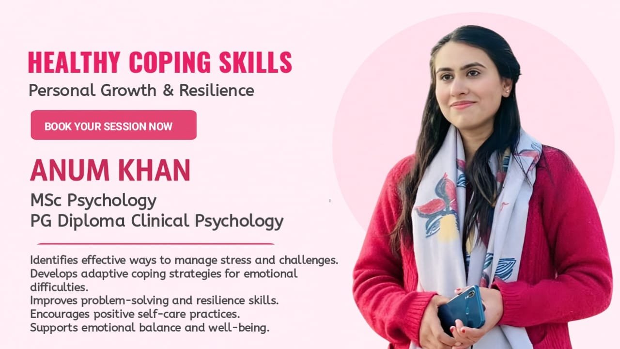 healthy coping skills counseling psychologist islamabad